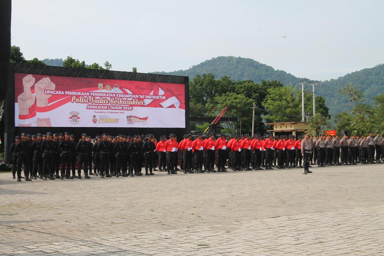 Pelatihan Polisi Sadar Berkarakter, Langkah Fundamental Transformasi Kultural Polri