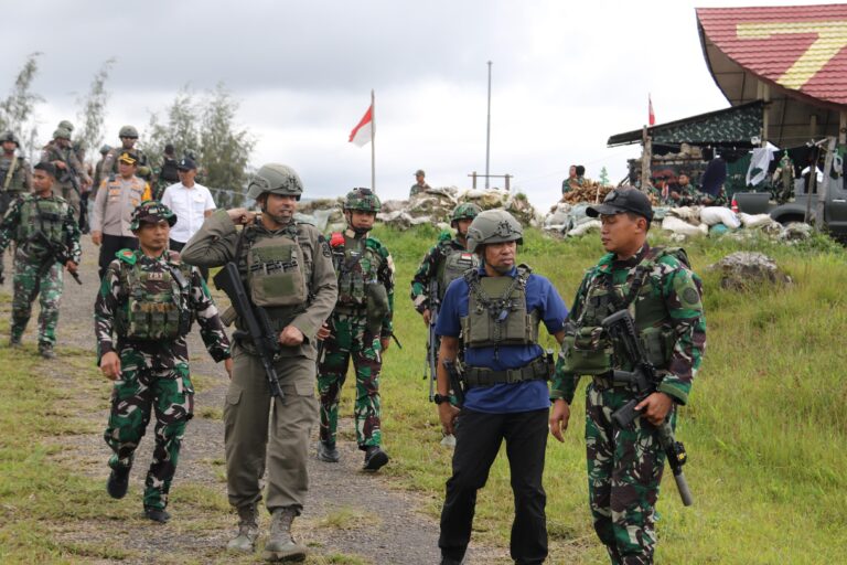 Satgas Ops Damai Cartenz-2026 Tinjau Kesiapsiagaan Personel di Pegunungan Bintang