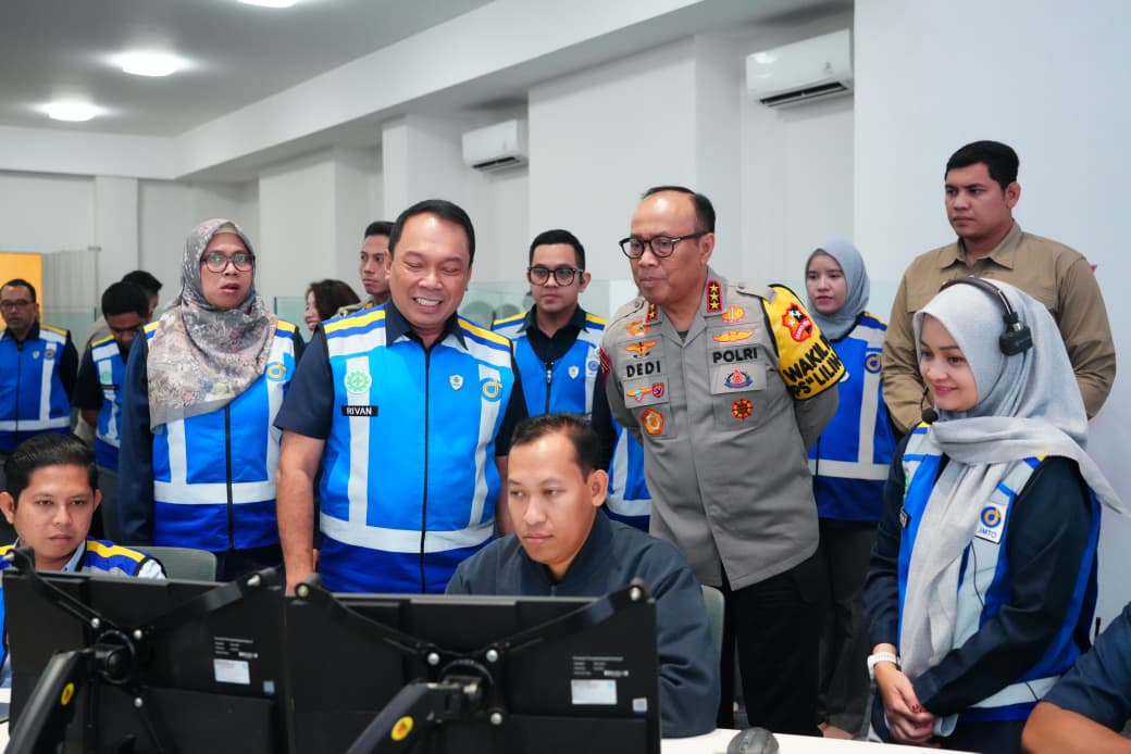 Wakapolri Pantau Arus Balik Nataru di Command Center Tol Jasa Marga Jatiasih