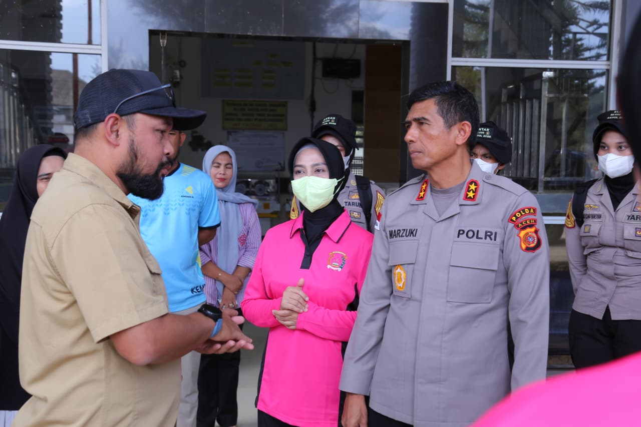 Kapolda Aceh Tinjau Sumur Bor Bantuan Polri di Aceh Tamiang, Pastikan Masih Berfungsi dan Bermanfaat
