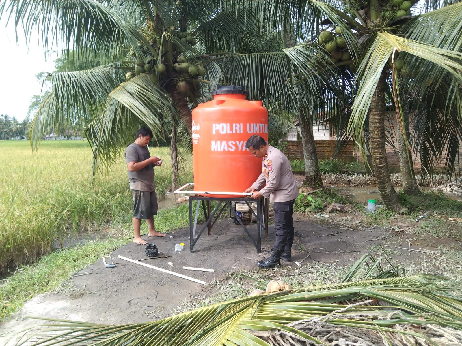 Pelayanan Berkelanjutan Polri, Pemulihan Pascabencana Padang Pariaman Fokus Kebutuhan Warga