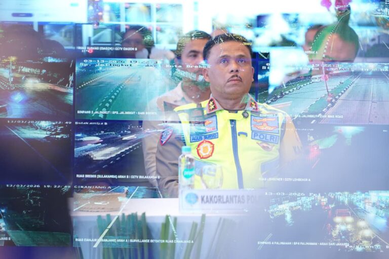 Hadiri Pembukaan Posko Angkutan Lebaran 2026, Kakorlantas Pastikan Hiruk-pikuk Operasi Ketupat Berjalan Lancar