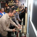 Resmikan Kedai ADO Presisi, Kapolda Sumsel : Driver Ojol Mitra Jaga Kamtibmas