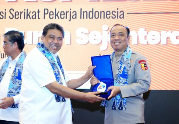 Hadiri Rakernas KSPI 2026, Wakapolri Tegaskan Sinergi Polri dan Buruh untuk Lindungi Hak Pekerja
