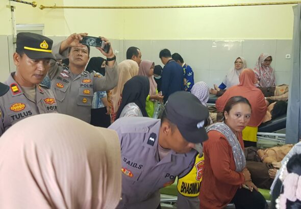 POLRES KEPAHIANG DAN INSTANSI TERKAIT TANGANI CEPAT KELUHAN KESEHATAN SISWA PENERIMA PROGRAM MBG